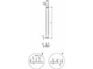 SCHROFF Frontpaneel, U-profiel, Refrofit afscherming, 6 HE, 2 HE, 2,5 mm, Al, voorzijde geanodiseerd, achterzijde geleidend