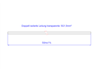 BACHMANN transparent metres 5x1.5 50m, AEH/AEH FEP/Sheath PVC