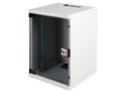 ROLINE 10-inch wandbehuizing 9 U, 312x300 BxD grijs
