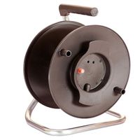 BACHMANN appliance reel empty black, without cable, IP20