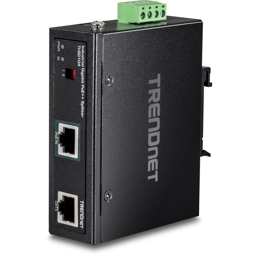 TRENDnet TI-SG104 industriële Gigabit UPoE splitter