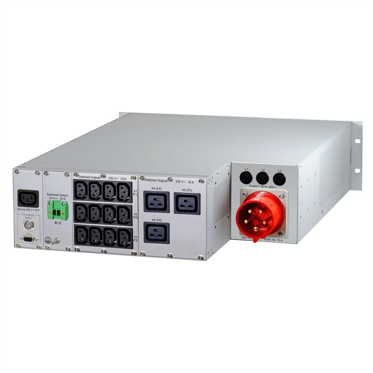 SCHROFF Rack Safety Plus, 3 U, 400 V AC, CEE - SECOMP Nederland GmbH