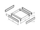 SCHROFF Varistar Stationary Base/Plinth, Plain  Front/Rear, 600W