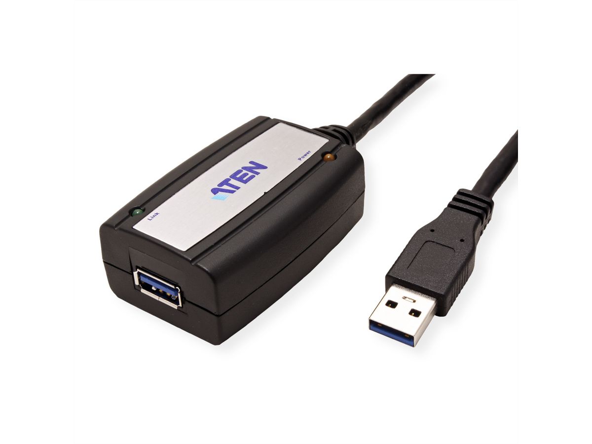 ATEN UE350 USB 3.0 verlengkabel, zwart, 5 m