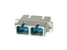 TELEGÄRTNER SC Duplex Adaptor, Multimode and Singlemode, Ceramic sleeve, metal housing