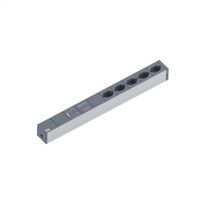 BACHMANN 19" Stekkerdoos GVS, 5xT13 Stopcontacten