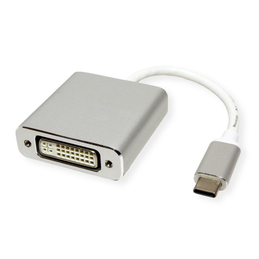 ROLINE Beeldscherm Adapter USB Type C - DVI