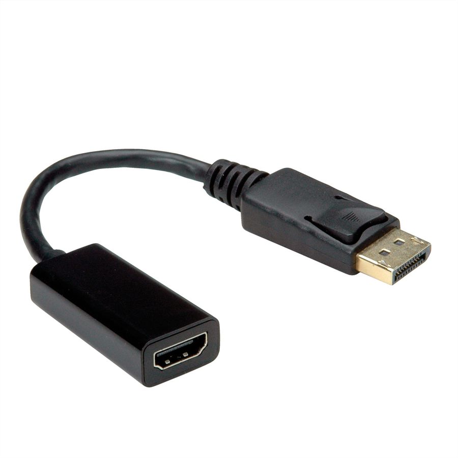 VALUE DisplayPort - HDMI Adapter, DP Male-HDMI Female