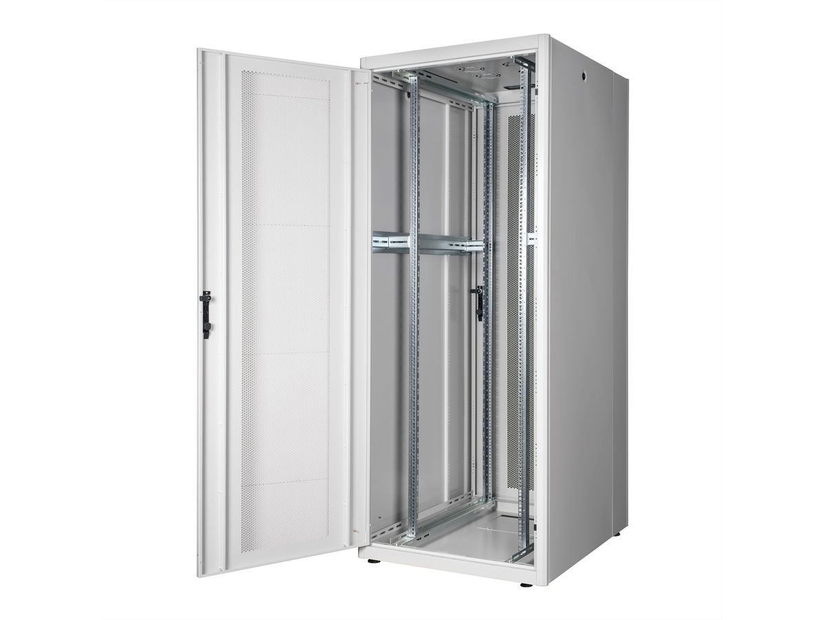 ROLINE 19-inch Server Cabinet Basic 42 U, 800x1000 WxD perforated grey