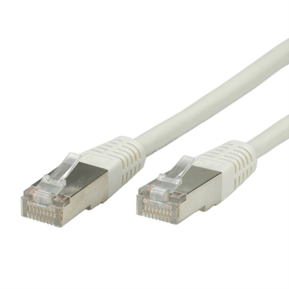 VALUE F/UTP Cat.5e (Class D) patchkabel, grijs, 2 m