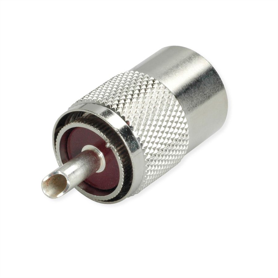 TELEGÄRTNER UHF-Stecker RG58C/U-59B/U, PTFE Lötanschluss