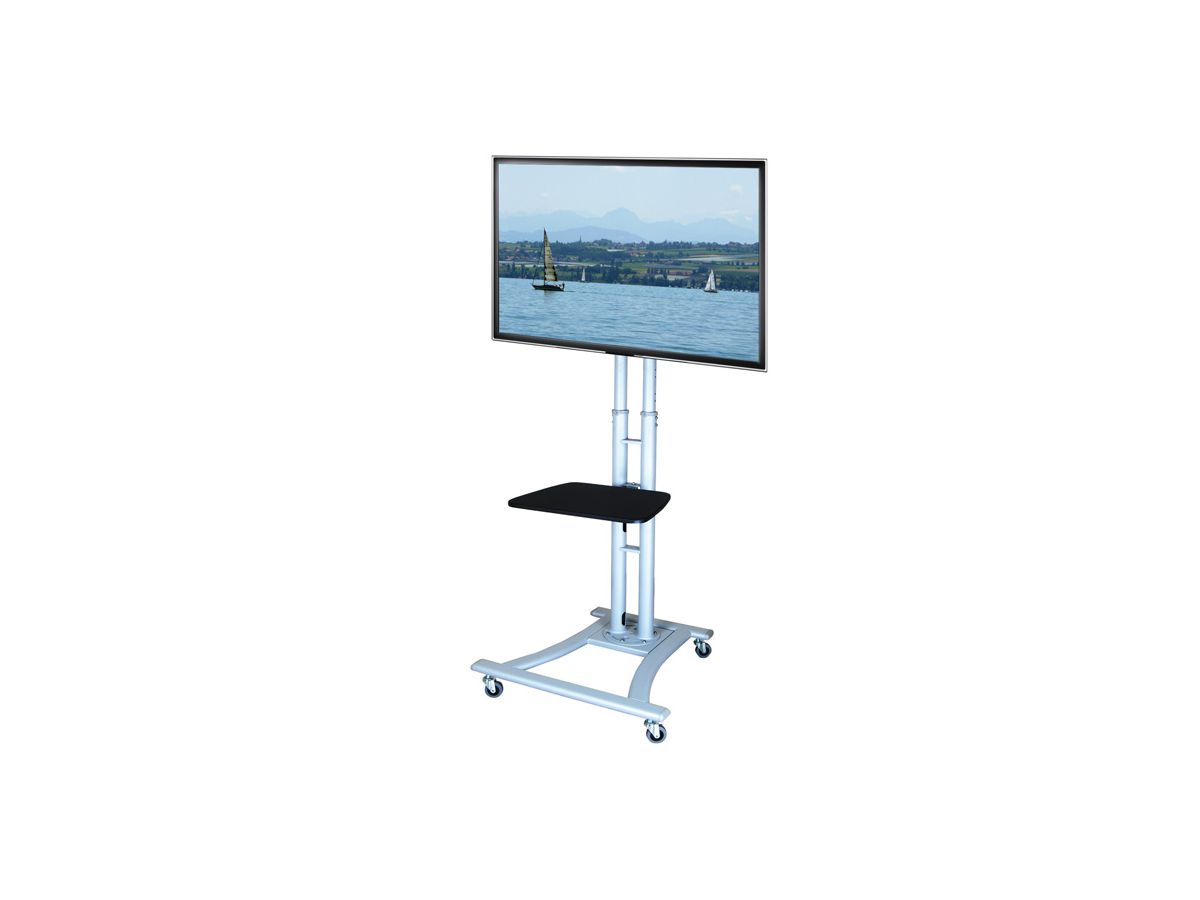 VALUE  LCD/Plasma TV Cart, silver