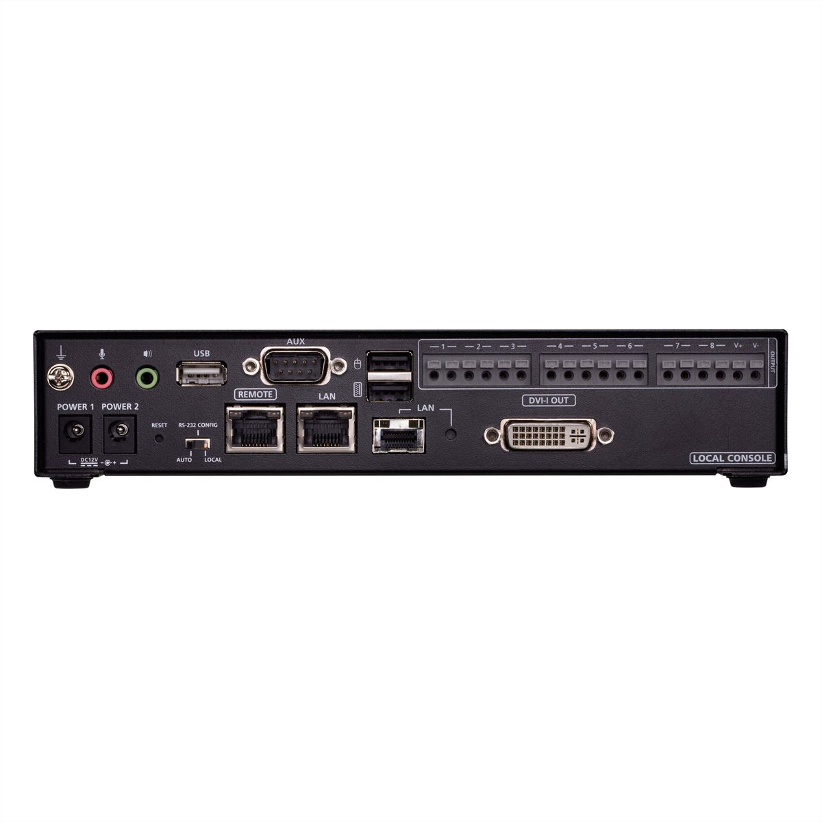ATEN RCMDVI00BT DVI-I Einzelbildschirm KVM over IP Sender mit Fernzugriff