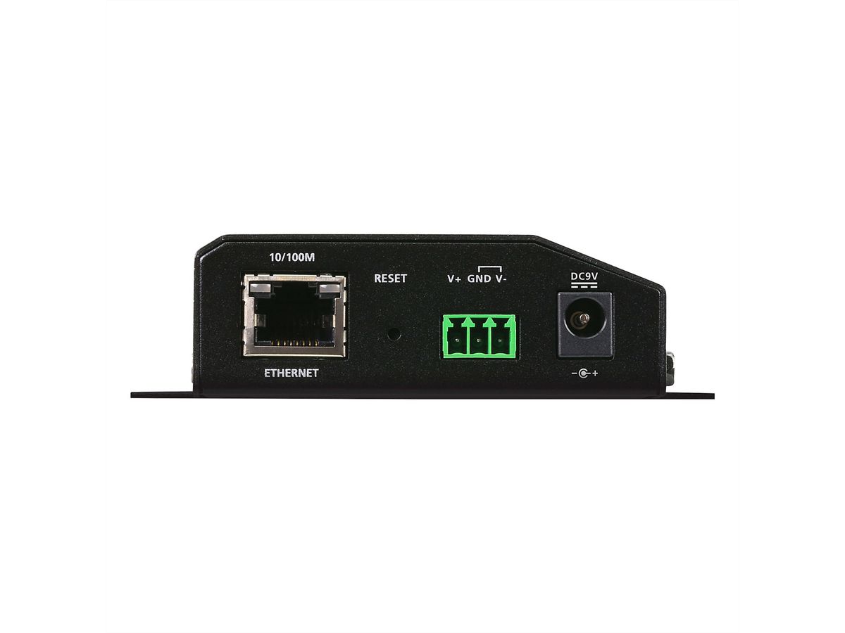 ATEN SN3402P 2-poorts RS-232/422/485 beveiligde apparaatserver met PoE