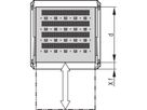 SCHROFF 19" uitschuifbare plank voor Varistar, Novastar, Eurorack, 70 kg, RAL 7021, 553W 900D