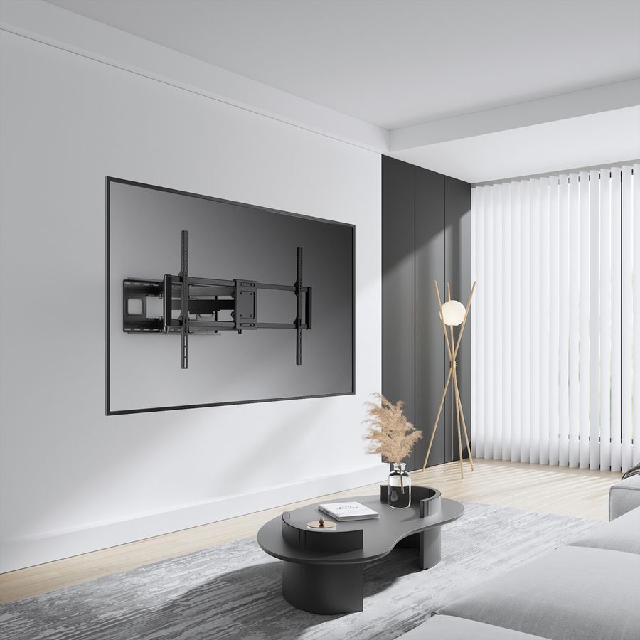 VALUE Solid Articulating Wall Mount TV Holder, < 120kg, < 304.8cm (60" - 120")
