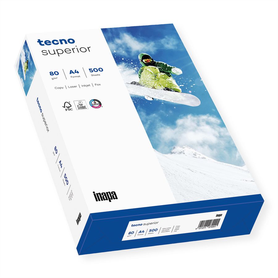 INAPA Business Paper, tecno Superior, A4, 100.000 Blatt, Palette, 80g