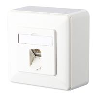 METZ CONNECT E-DAT C6 1 port AP, pure white