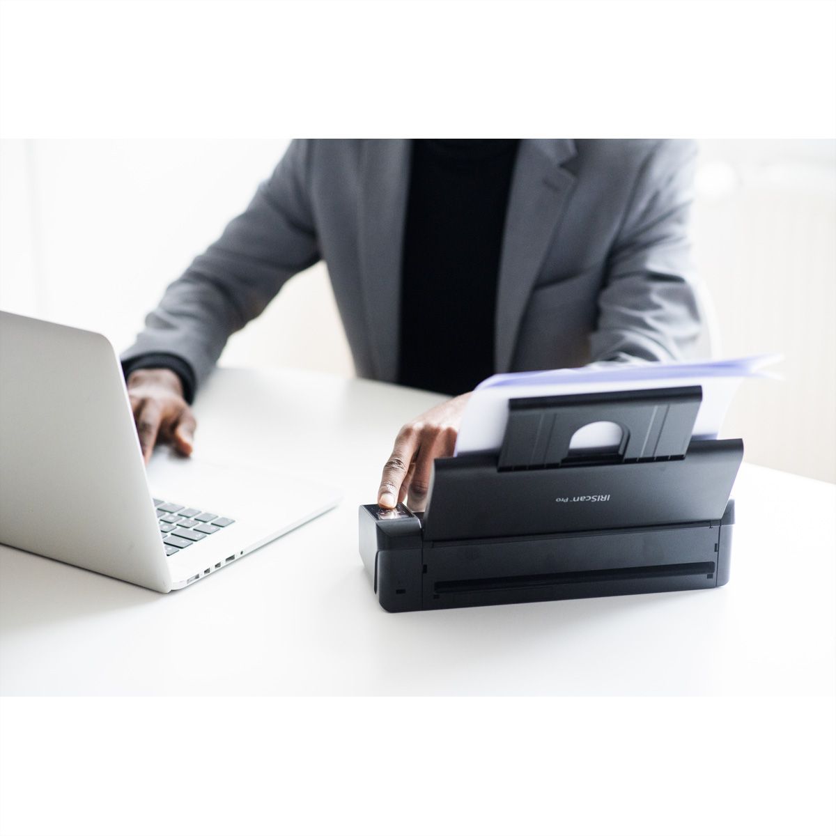 IRISCan Pro 5 23PPM ADF20Pagina's documentscanner, Mobiele scanner met multi-invoer