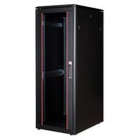 ROLINE 19-inch netwerkkast Pro 32 U , 600x800 BxD Glazen deur zwart