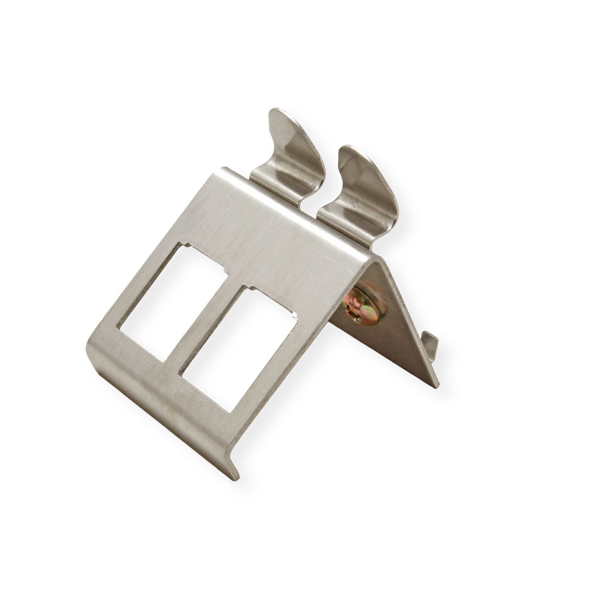 ROLINE DIN Rail Adapter, empty, for 2x Keystones