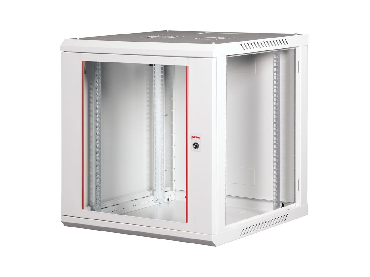 ROLINE 19-inch wandbehuizing Basic Plus 12U, 600x600 BxT grijs