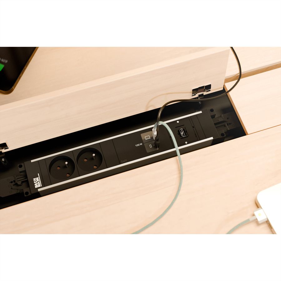 BACHMANN Keystone 4K HDMI UHD koppeling female/female zwart