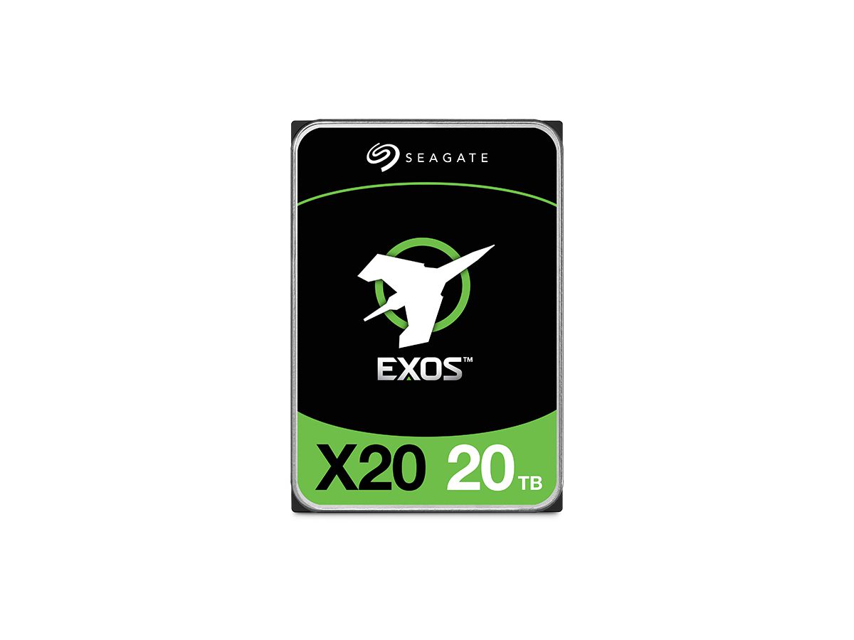 Seagate Enterprise Exos X20 internal hard drive 20 TB 7200 RPM 3.5" SAS