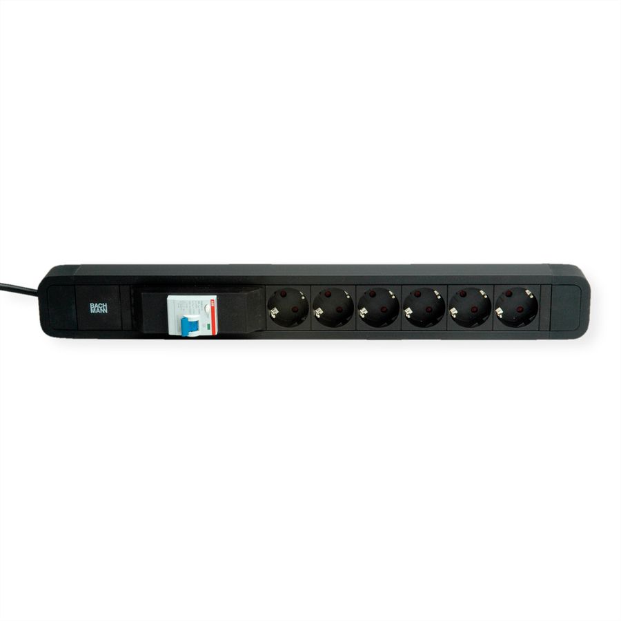 BACHMANN PRIMO 2 6xCEE7/3 1xFI, black, 2 m