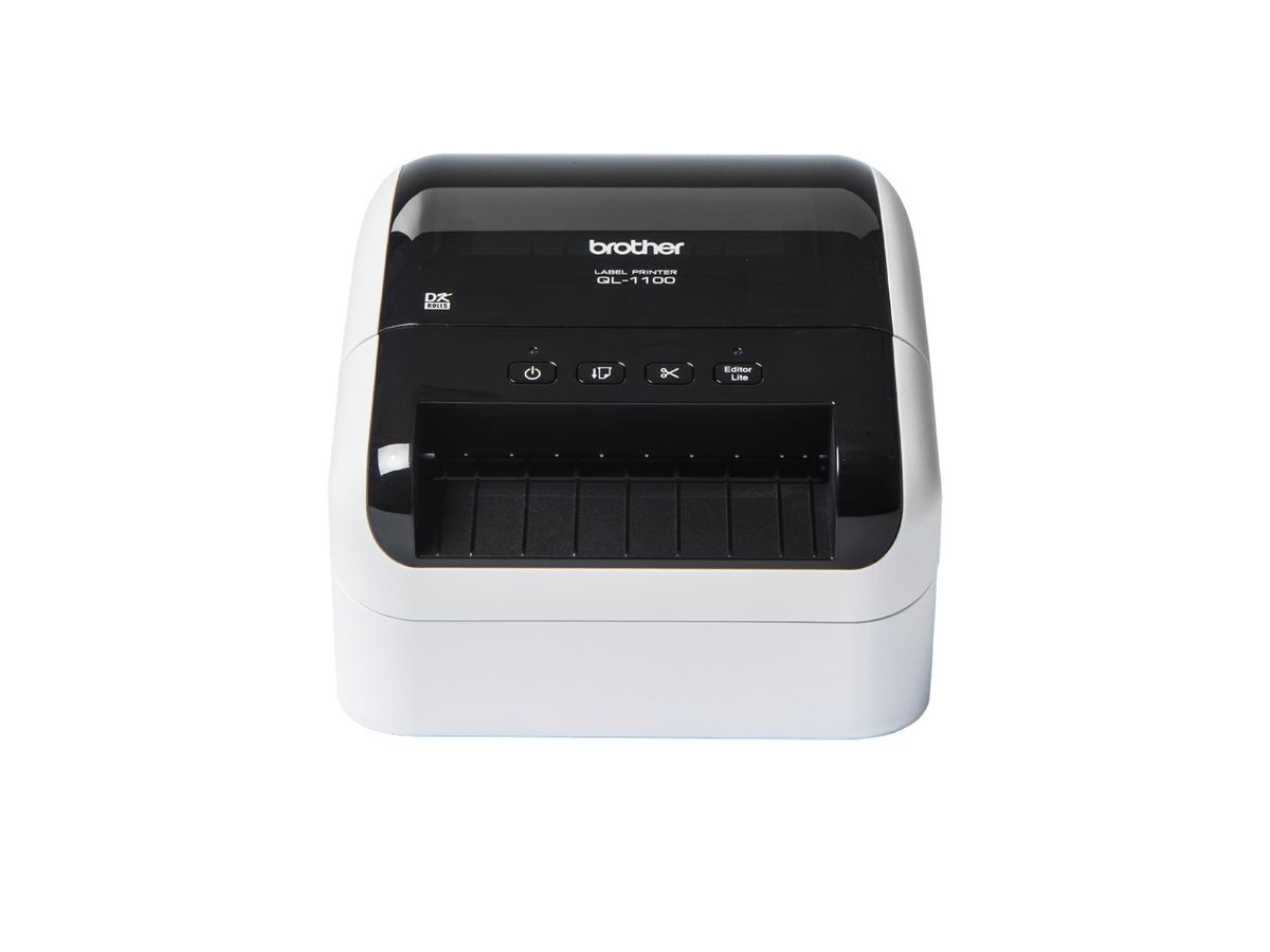 Brother QL-1100C labelprinter Direct thermisch 300 x 300 DPI 110 mm/sec Bedraad