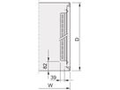 SLIDE RAIL 900D 25KG 2PC