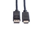 ROLINE GREEN DisplayPort Kabel DP - HDMI, M/M, zwart, 3 m