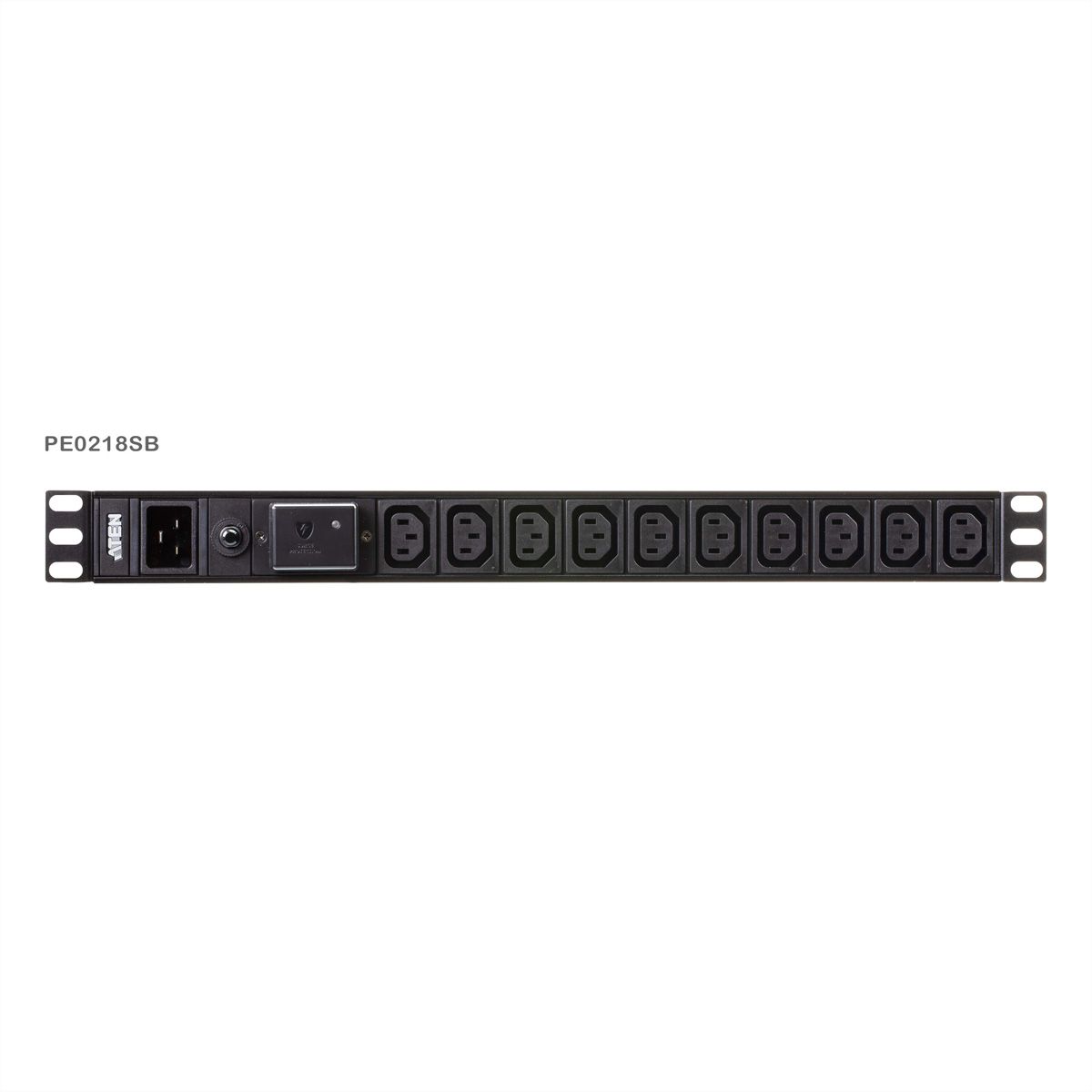 ATEN PE0218SG 1HE 16A 18-poorts basis PDU met overspanningsbeveiliging
