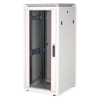 ROLINE 19-inch Network Cabinet Pro 26 U, 600x600 WxD glass door grey
