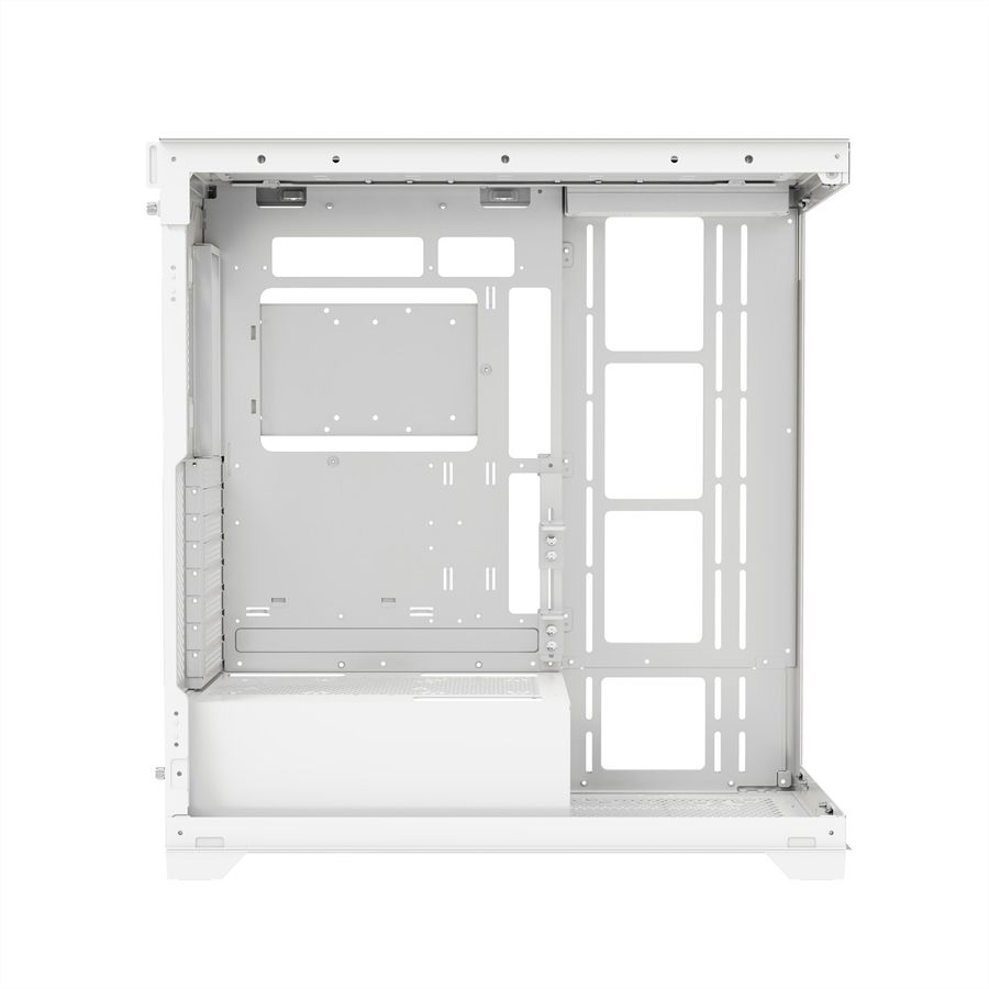 XILENCE Xilent Gleam X818.W.ARGB Gaming ATX PC-behuizing wit, RGB ATX Midi Tower