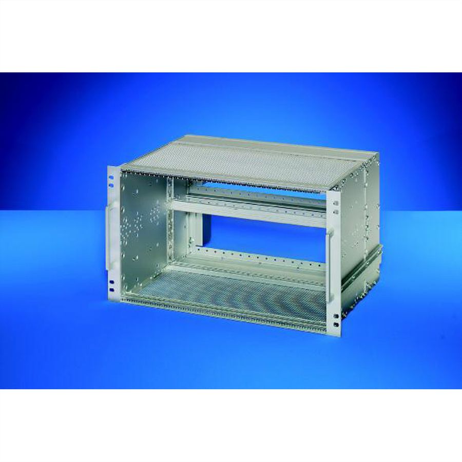 SCHROFF EuropacPRO 19" moduledrager voor rail, afgeschermd, SNCF, 3 HE, 36 PK, 320 mm