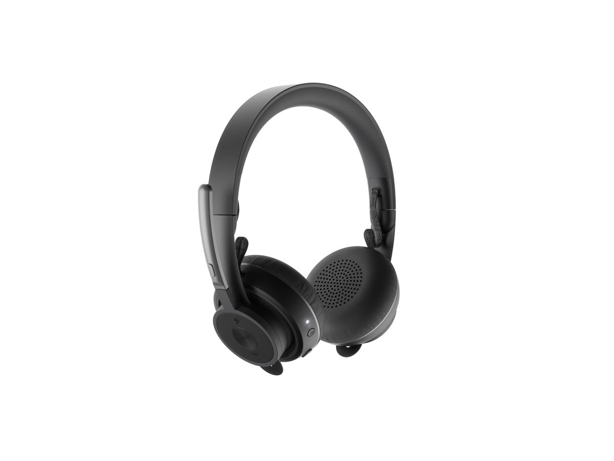 Logitech Zone Headset Draadloos Hoofdband Kantoor/callcenter Bluetooth Grafiet