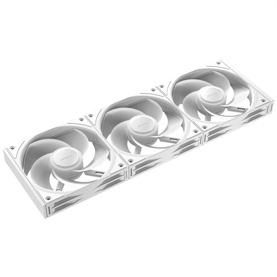 ANTEC C120R ARGB White PC Case Fan, 3-Pack, white