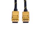 ROLINE GOLD DisplayPort Kabel, DP M/M, 3 m