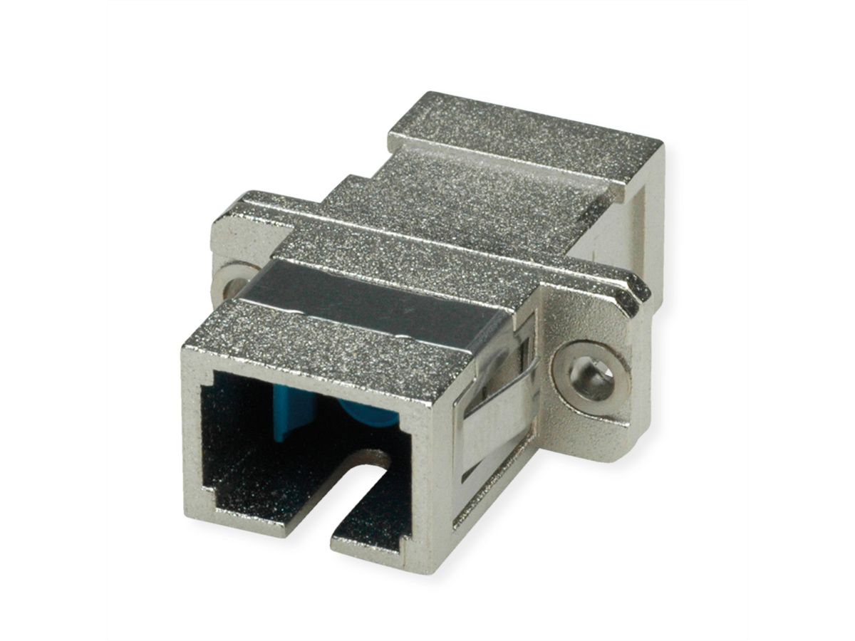 TELEGÄRTNER SC Adaptor, Multimode and Singlemode, Ceramic sleeve, metal housing