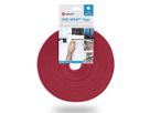 VELCRO® One Wrap® Band 10 mm breit, rot, 25 m