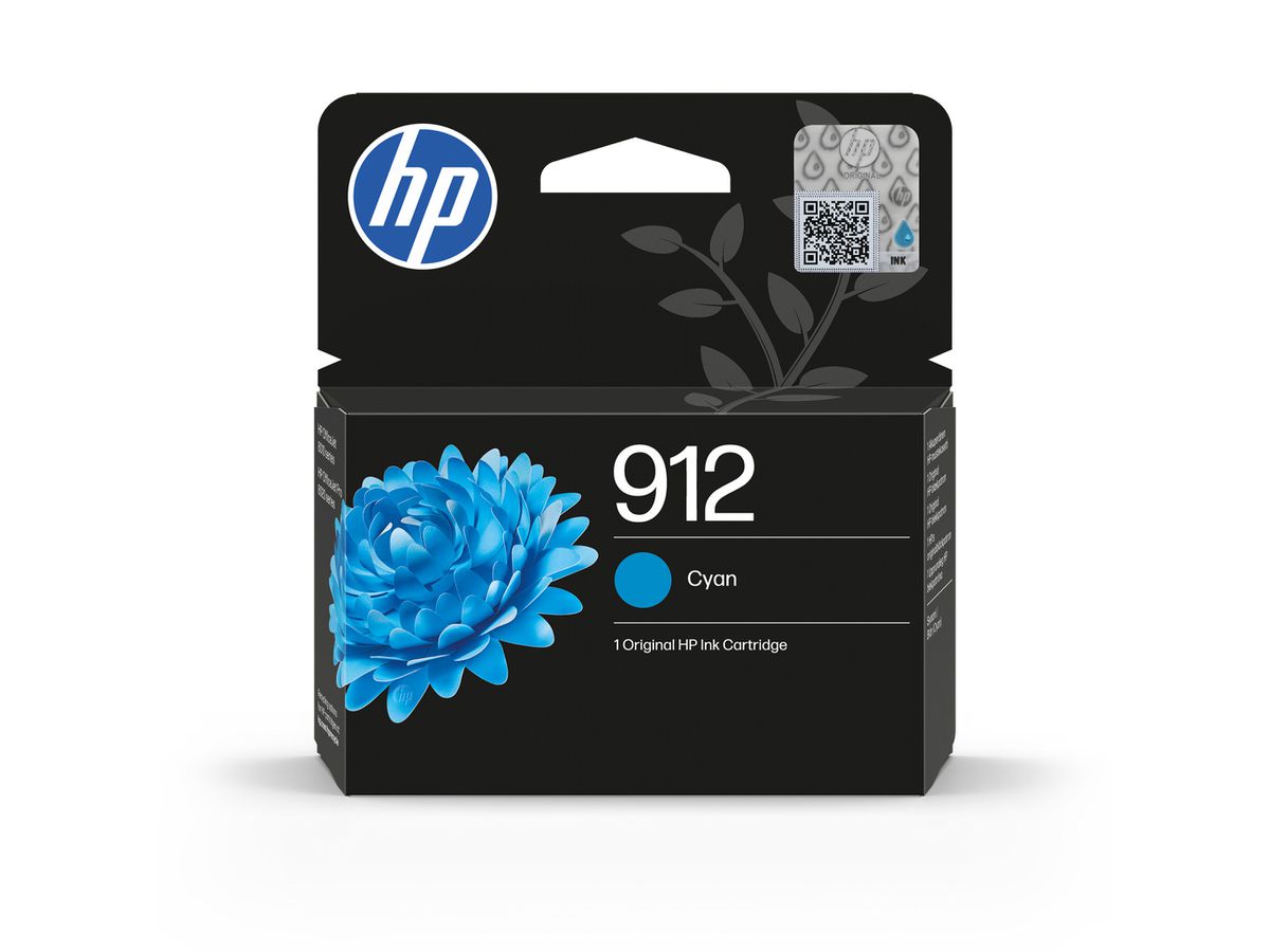 HP 912 originele cyaan inktcartridge