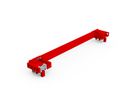 GUIDE RAIL IEEE 160D RED ESD TOP 10PC