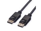 ROLINE DisplayPort Kabel, DP M/M, LSOH, zwart, 7,5 m