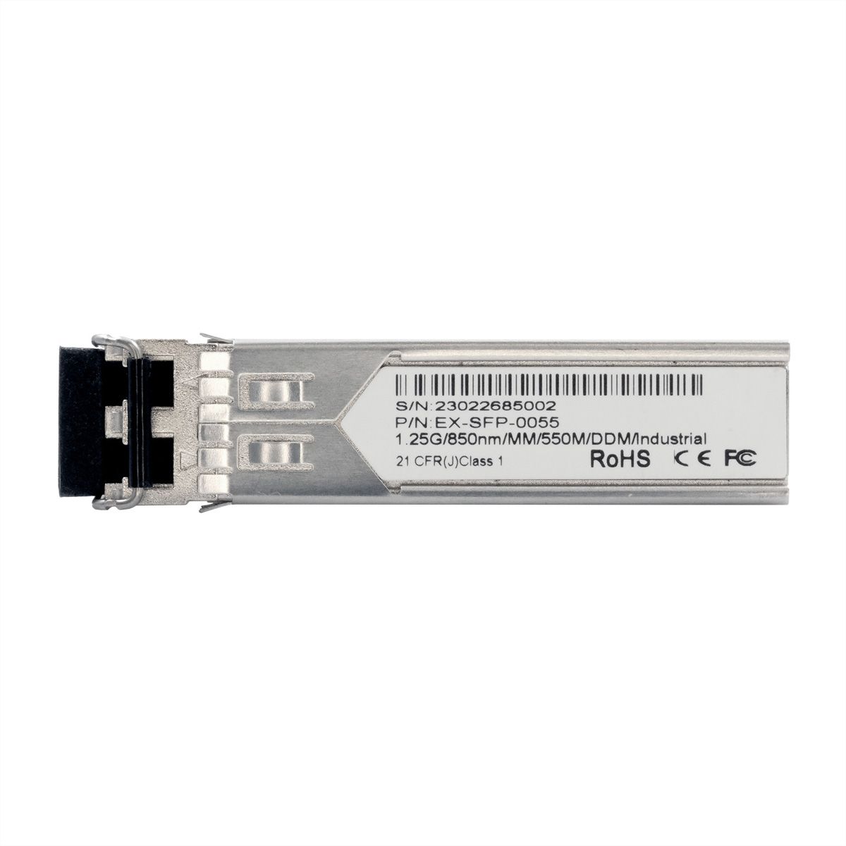 EXSYS EX-SFP-0055 SFP-zendontvanger LC Multimode 550m, -40°C bis 85°C