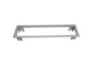 BACHMANN POWER FRAME inbouwframe medium 4-voudig, zilver