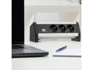 BACHMANN DESK stekkerdoos 3x geaard stopcontact