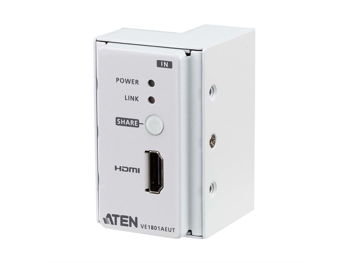 ATEN VE1801AEUT HDMI 4K HDBaseT-Lite EU Wandpaneel PoH