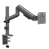 STANDARD Pole-Mounted Monitor Arm, Mechanical Spring, 17–32 inch, max. 10 kg, black
