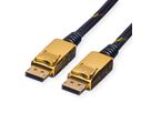 ROLINE GOLD DisplayPort Kabel, DP M/M, 2 m